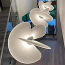 Cream Silk Pendant Light by Axyaa - Wabi Sabi Style for Living Room & Bedroom