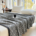 Axyaa Whale Bamboo Throw Blanket, Summer Quilt for Kids & Adults