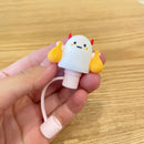 Axyaa Silicone Cartoon Straw Cover Cap, Cute & Heat-resistant Drinking Accessory