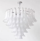 Axyaa Vintage Murano Flower Petal Chandelier for Living Room and Bedroom