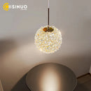 Axyaa Luxury Crystal Ball Pendant Chandelier for Bedroom and Bar Decor