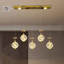 Axyaa Modern LED Pendant Chandeliers for Living Room Ceiling Light Dining Lamp