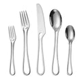 Axyaa Stainless Steel Cutlery Set - Knife, Fork, Spoon, Teaspoon & Dessert Spoon