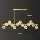 Axyaa Modern LED Pendant Light Chandeliers for Living Room and Dining Room