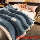 Axyaa 3-Layer Coral Fleece Winter Blanket - Warmth Quilt for Cozy Comfort