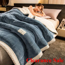 Axyaa 3-Layer Coral Fleece Winter Blanket | Soft & Warm Flannel Quilt