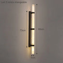 Axyaa Crystal Wall Lamp: Modern Luxury LED Wall Light for Hotels & Homes
