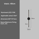 Modern Gold LED Wall Light for Home Decor by Axyaa - Sleek Design for Living Room & Bedroom