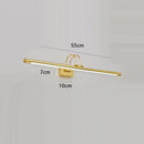 Axyaa Retro Mirror Indoor Wall Sconce LED Light for Hotel Bathroom Decor