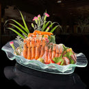 Axya Acrylic Sashimi Ice Tray Transparent Sushi Fruit Plate Seafood Platter Tray