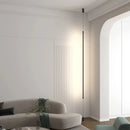 Axyaa Long Line Floor Lamp Black AC 220V Indoor Lighting