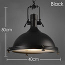 Axyaa Industrial Metal Pendant Light for Loft Living Room and Kitchen