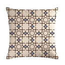 Axyaa Geometric Linen Pillowcase for Stylish Home Decor