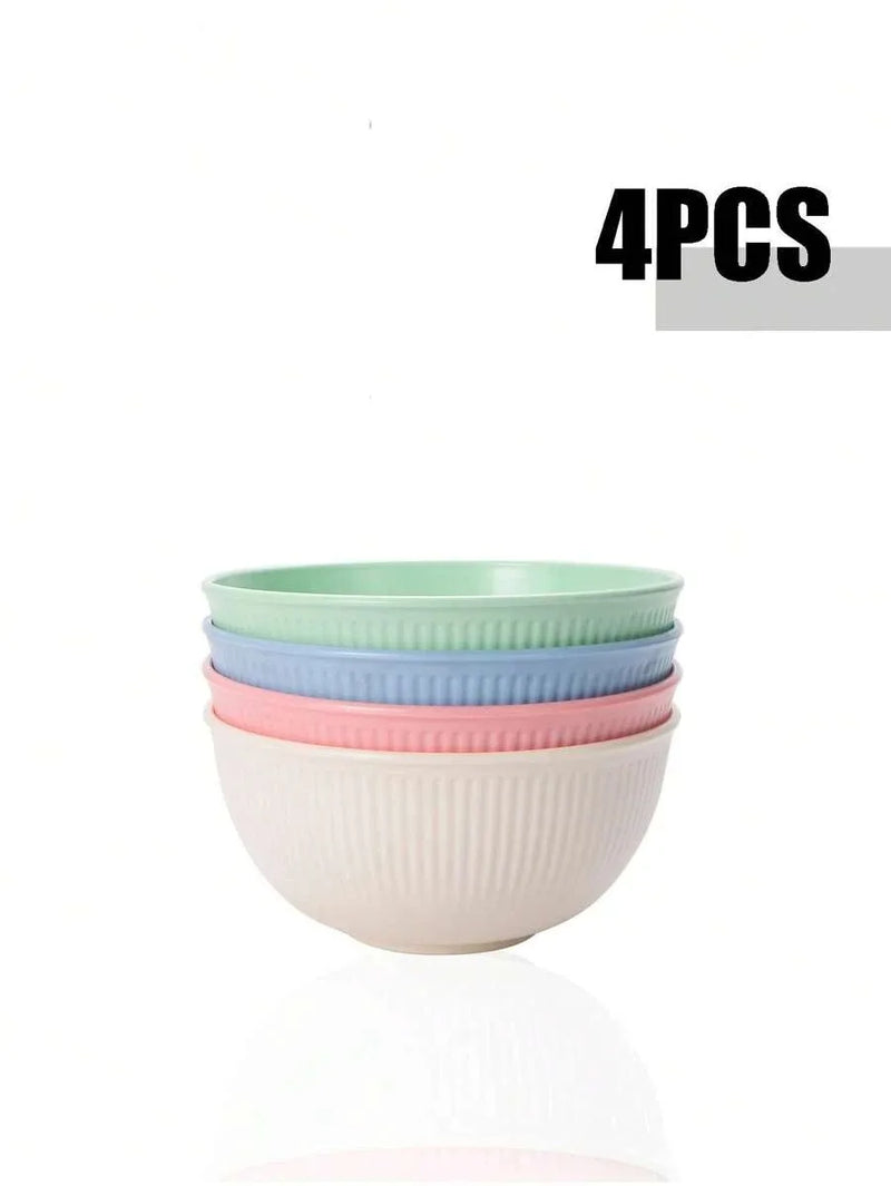 Axyaa Plastic Bowl Set - Durable, Reusable, Microwave & Dishwasher Safe