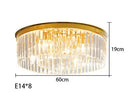 Axyaa Luxury Crystal Pendant Chandelier for Home Decor