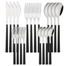 Axyaa Rosewood Handle Cutlery Set Stainless Steel Flatware