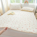 Axyaa Ice Silk Mat Cool Mattress Cover 3-Piece Set