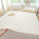 Axyaa Ice Silk Mat Cool Mattress Cover 3-Piece Set