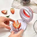 Axyaa Egg Slicer Chopper Stainless Steel Fruit Salad Cutter Kitchen Gadget