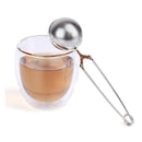 Axyaa Stainless Steel Tea Ball Brewer with Fine Filter & Handle
