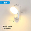 Axyaa 12W Outdoor LED Wall Lamp Waterproof Aluminum Garden Porch Sconce