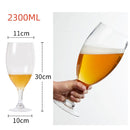 Axyaa Jumbo Glass Cup: Lead-Free Super Large Party Glass for Wine & Champagne