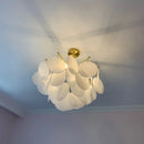 Axyaa Modern Glass Pendant Chandeliers for Kitchen Living Room Lighting