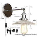 Axyaa Industrial Loft LED Wall Lights for Coffee Porch Bathroom Mirror Stairs Bedroom