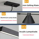 Axyaa Black Nordic LED Chandelier for Dining Room and Kitchen Lighting