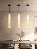 Luxury Marble Pendant Lights by Axyaa: Elegant Chandeliers for Home Decor