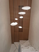 Axyaa Nordic Pebble LED Chandelier for Living Room, Restaurant & Staircase