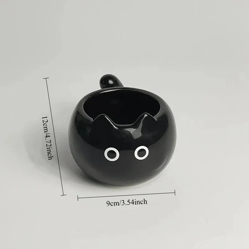 Axyaa Siamese Cat Ceramic Mug - Creative Coffee Cup for Home & Office