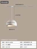 Axyaa Japan Style LED Chandelier Suspension Light for Kitchen Island & Cafe