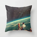 Axyaa Starry Sky Moon Cushion Cover - 45X45CM