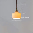 Axyaa Modern Copper Pendant Light Glass Chandelier for Living Dining Bar Kitchen