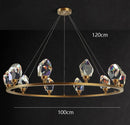 Axyaa LED Chandeliers: Modern Pendant Lighting for Dining Room, Ceiling Hanging Lamps