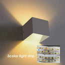 Aluminum LED Wall Lamp 6W12W for Interior Lighting by Axyaa