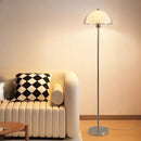 Axyaa Cream Wind LED Floor Lamp: Minimalist Design for Home Decor