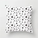 Axyaa Geometric Heart Stripe Dot Pillow Case for Home Decor