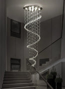 Axyaa Modern LED Chandelier for Staircase and Bedroom Lighting