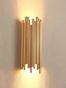 Axyaa Pipe Organ Staircase Pendant Light: Modern Chandelier LED Grand Hanging Lamp