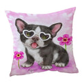 Axyaa Wildlife Animals Cushion Covers 45X45CM Wolf Fox Tiger Christmas Cats Girls