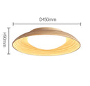 Axyaa Wabi Sabi Style Cream Ceiling Light Fixture LED Lamp