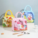 Axyaa Insulated Children's Lunch Box Bag With Handle & Cute Design