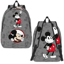 Axyaa Mickey Mouse Backpack for Kids | Kindergarten School Book Bag, Boy Girl Daypack