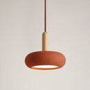 Axyaa Modern Industrial Style Deep Red Pendant Lighting