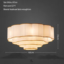 Axyaa Auspicious Cloud Fabric Chandelier Pendant Light for Hotel, Living Room, Restaurant