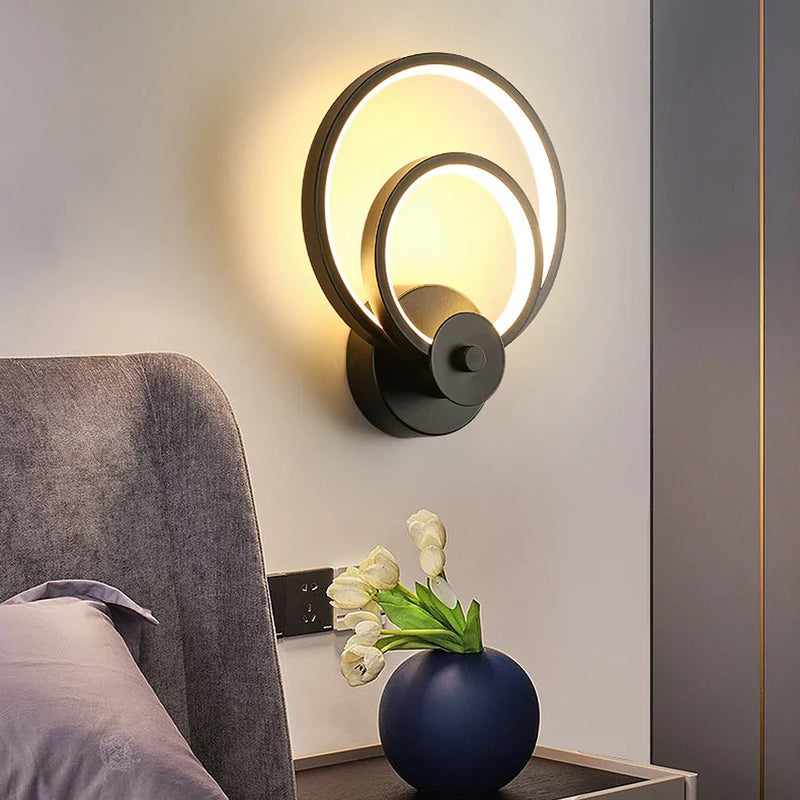 Axya Acrylic LED Wall Light for Bedroom Living Room Décor