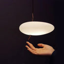 Axyaa Modern White LED Touchable Dimming Chandelier