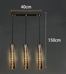 Axyaa Crystal Chandeliers: Modern LED Ceiling Lamp for Living Room